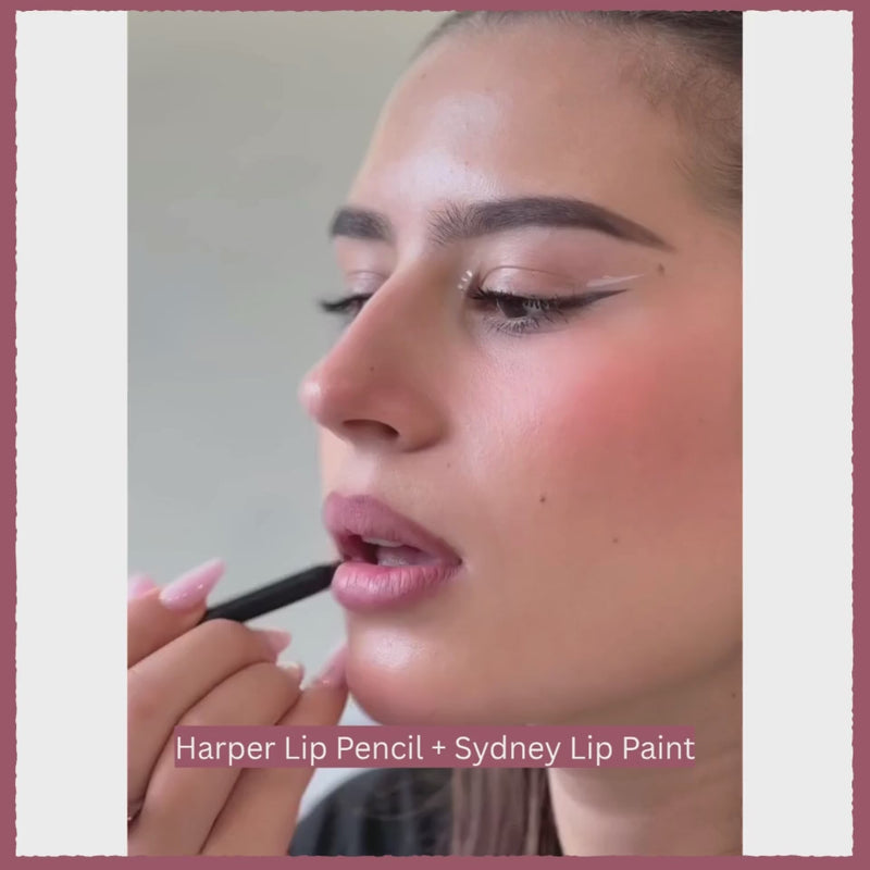 Dusty Rose Nude Lip Paint Lipstick Long Wearing