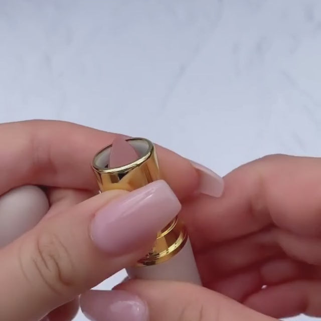 Brownish Beige Nude Creamy Matte Lipstick Long Wearing