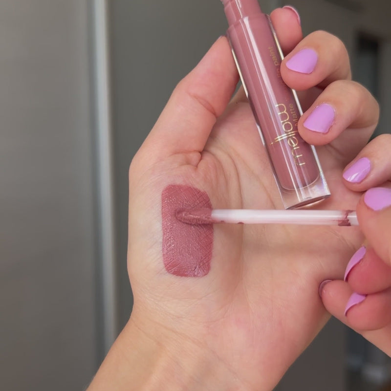 Dusty Rose Nude Lip Paint Lipstick Long Wearing